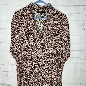 Louise Paris size 2XL animal‎ print jumpsuit